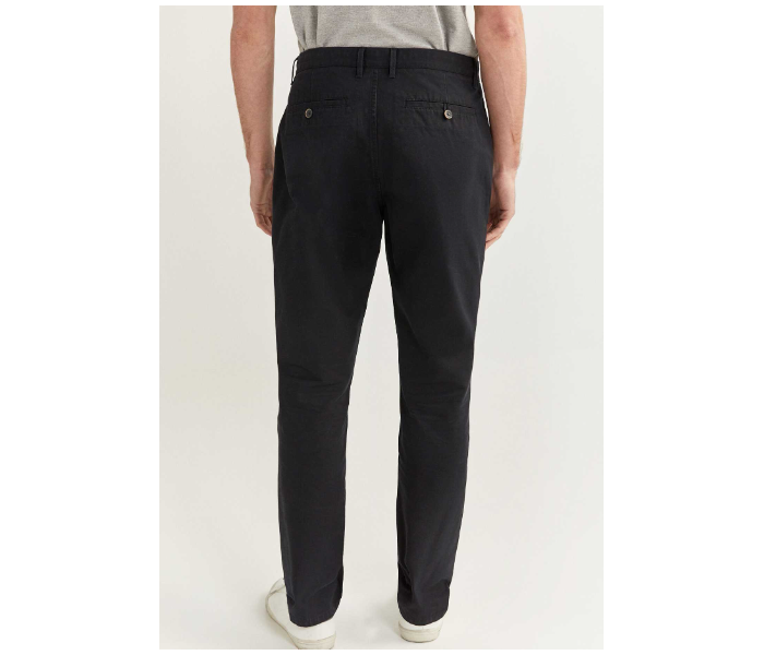 Springfield 155702501 Size 44 Chinos for Men - Black - Zoom Image 3