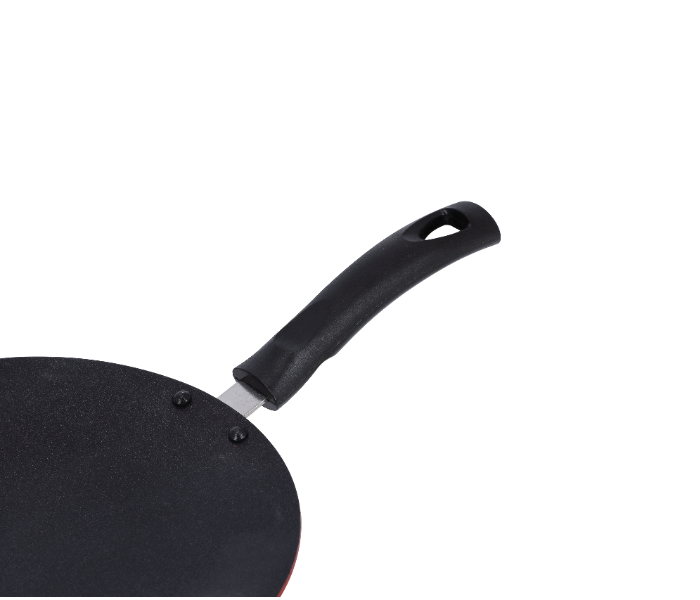 Delcasa DC1959 3Piece Set 26 cm Frypan and 25 cm Tawa with Turner -Red and Black - Zoom Image 4