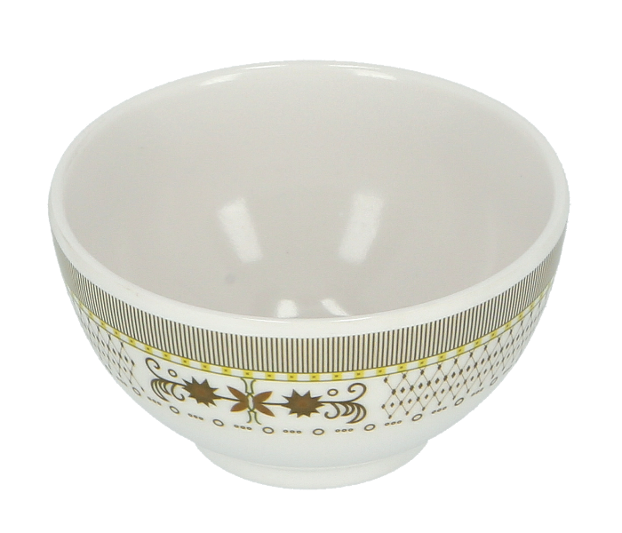 Delcasa DC1789 3.75 Inch Melamine Durable and Lightweight Rice Bowl - White - Zoom Image 1