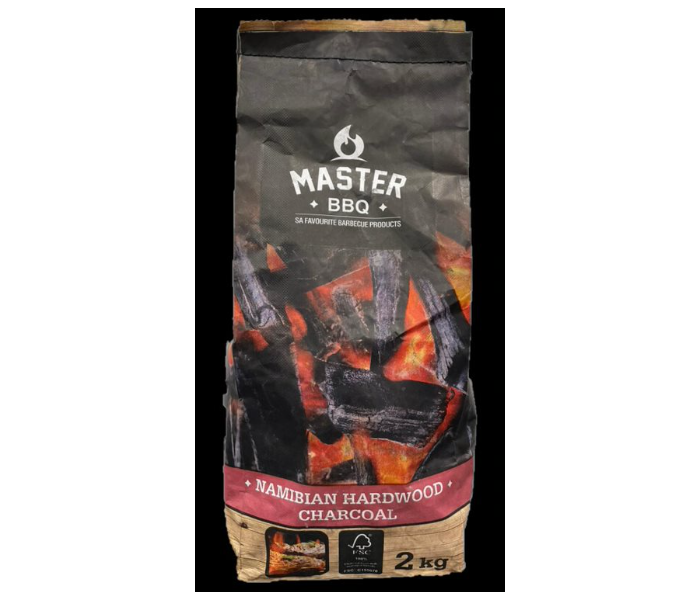 Pheonix MS-BBQ2KG 2 kg Long Burning Master BBQ Charcoal Briquettes -Black - Zoom Image