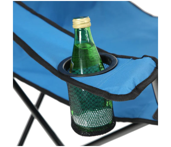 Portable LAC7096 Foldable Camping Beach Chair -Blue - Zoom Image 2