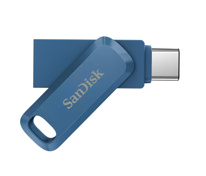 SanDisk SDDDC3-128G-G46NB Ultra Dual Drive Go USB Type C Flash Drive 128GB - Blue - Zoom Image 3