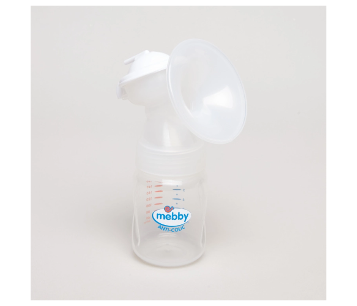 Mebby 95145 180ml Natural Plus Silicone Shield Breast Pump Kit - White - Zoom Image 2