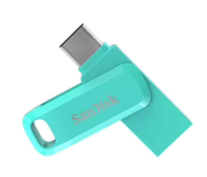 SanDisk SDDDC3-064G-G46G Ultra Dual Drive Go USB Type C Flash Drive 64GB - Green - Zoom Image 1