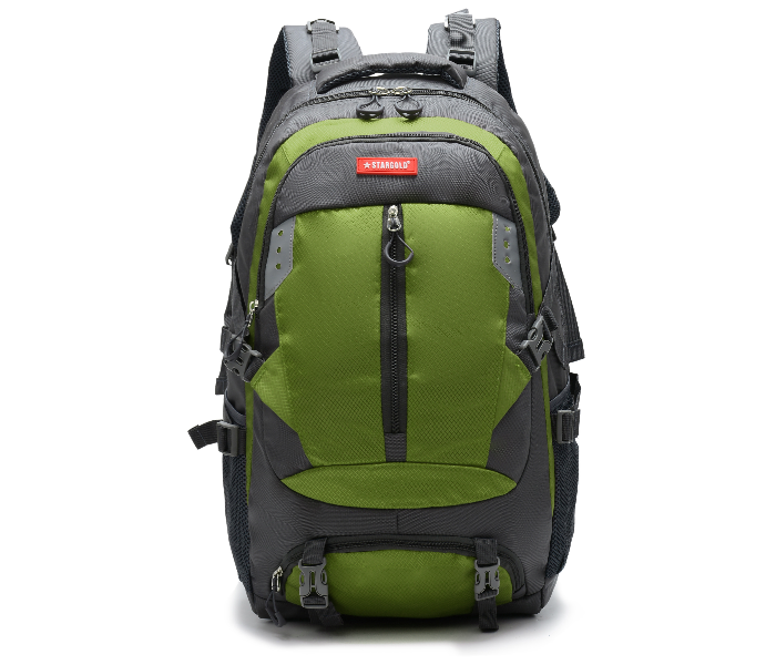 Stargold  SG-BP280 22 Inch Luxury Casual Big Space Travel Backpack - Grey and Green - Zoom Image 1