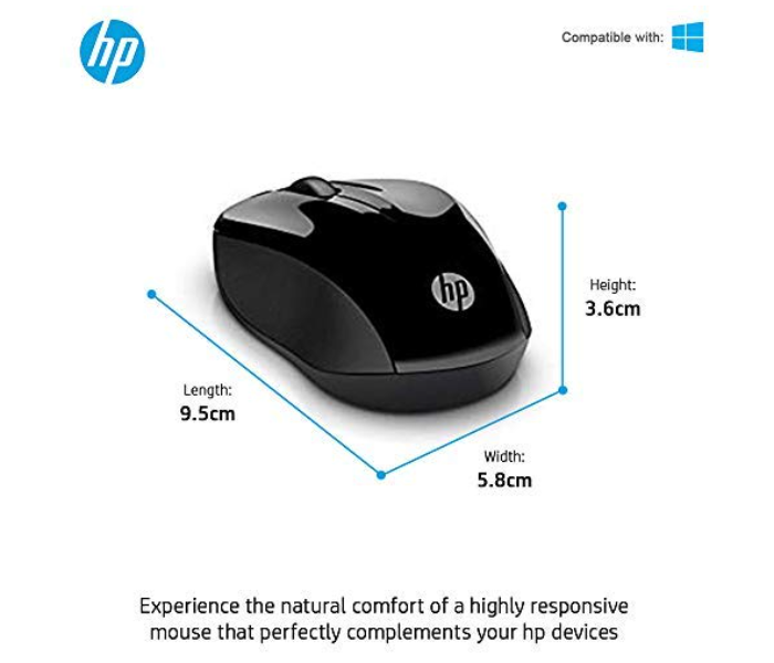 HP 3MLO4AA Wireless Keyboard And Mouse Combo - Zoom Image 3