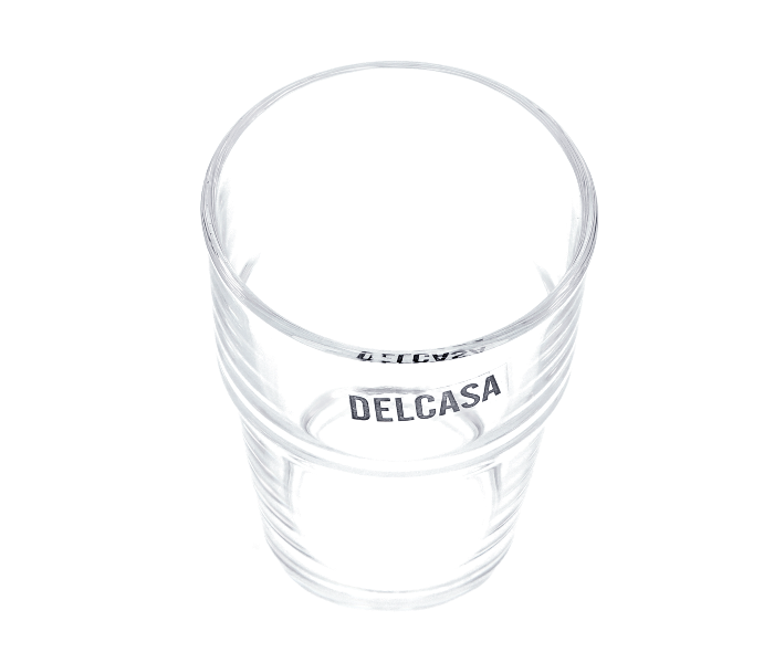 Delcasa DC1664 7 Oz 6 Pieces Durable and Lightweight Glass Tumbler Set - Clear - Zoom Image 2