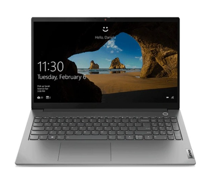 Lenovo 20VE00B0AX Thinkbook 15 G2 15.6 Inch FHD Intel Core i7 1165G7 Processor 8GB RAM 1TB HDD Intel HD Graphics DOS - Grey - Zoom Image 1