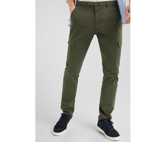 Springfield 155573124 Size 50 Chinos for Men - Green - Zoom Image 1