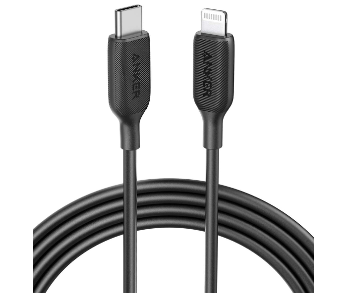 Anker A8832 PowerLine III USB-C to Lightning Cable - Black - Zoom Image 1