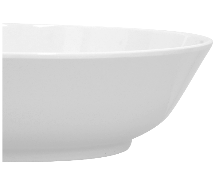 Delcasa DC2324 6 Inch Melamine Salad Bowl - White - Zoom Image 3