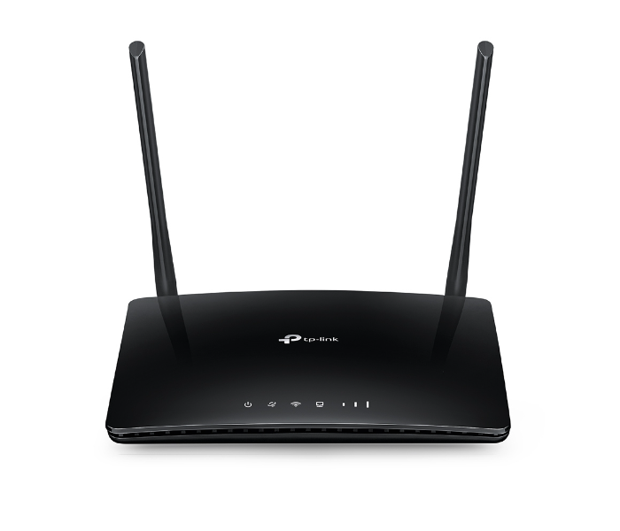 TP-Link TL-MR6400 300Mbps Wireless 4 Lan Port 4G Lte Router -Black - Zoom Image 1