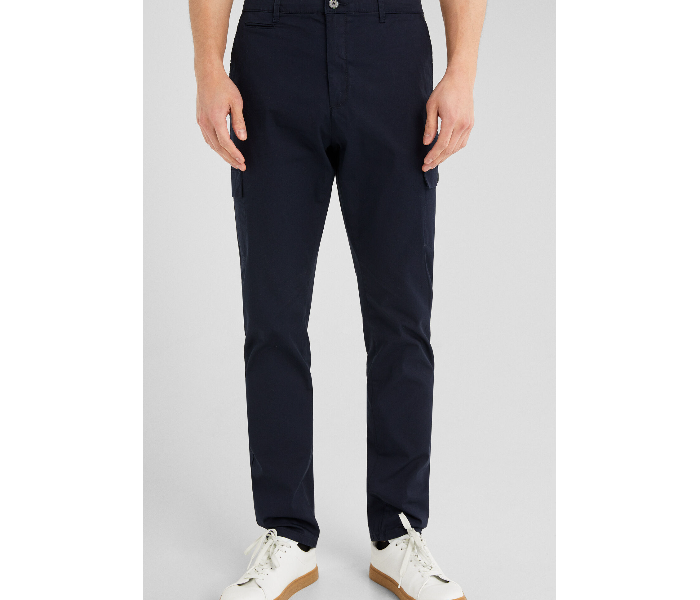 Springfield 155573111 Size 40 Chinos for Men - Dark Blue - Zoom Image 1