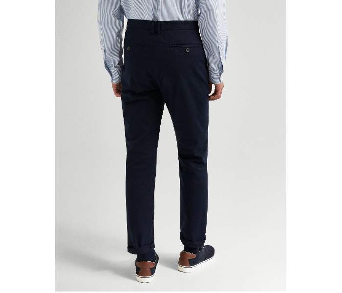 Springfield 155552911 Size 40 Chinos for Men - Dark Blue - Zoom Image 3