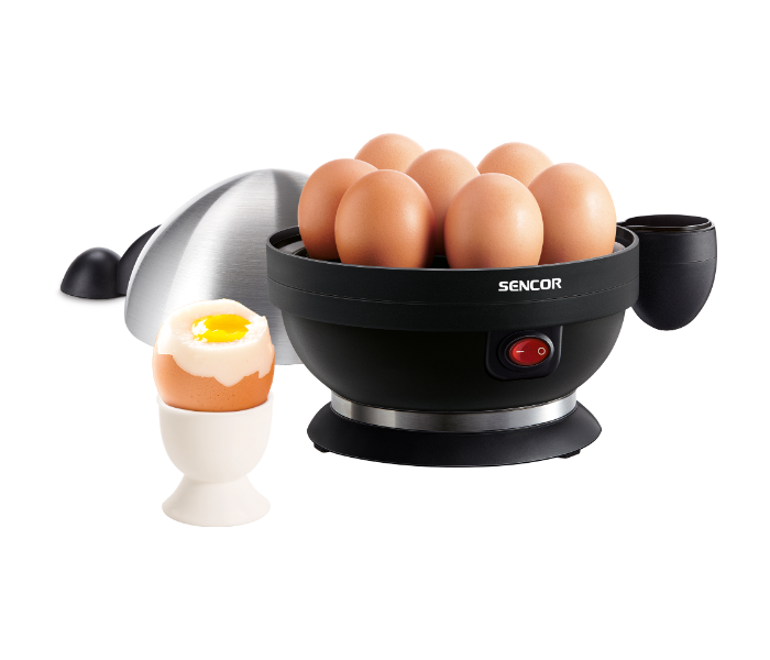 Sencor SEG720BS Egg Cooker with Removable Egg Tray -Black and Silver - Zoom Image 2