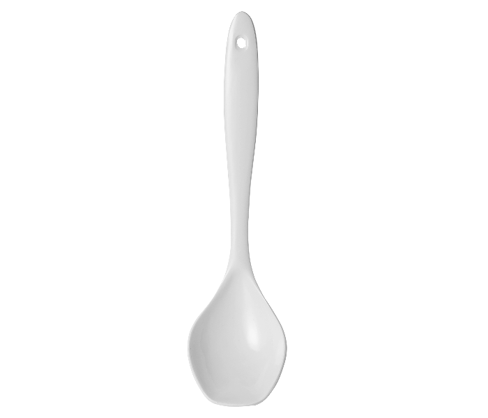 Delcasa DC2333 Melamine Ladle Spoon - White - Zoom Image 1