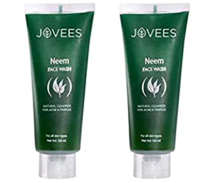 Jovees 2 Piece 120ml Neem Face Wash - Zoom Image 1