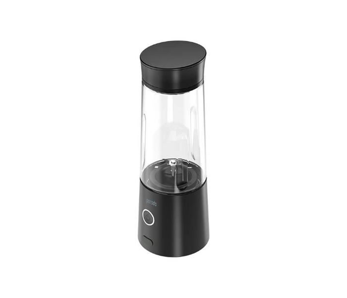 Porodo PD-PJW6B-BK 126Watts 6 Stainless Steel Blade Portable Electric USB Rechargeable Juice Blender - Black - Zoom Image 3