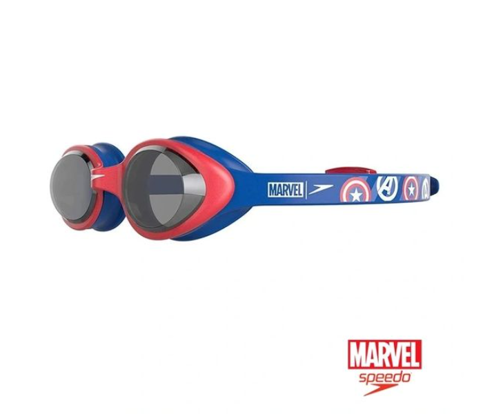 Speedo Marvel Avengers Illusion Junior Swim Goggles - Blue and Red - Zoom Image 4