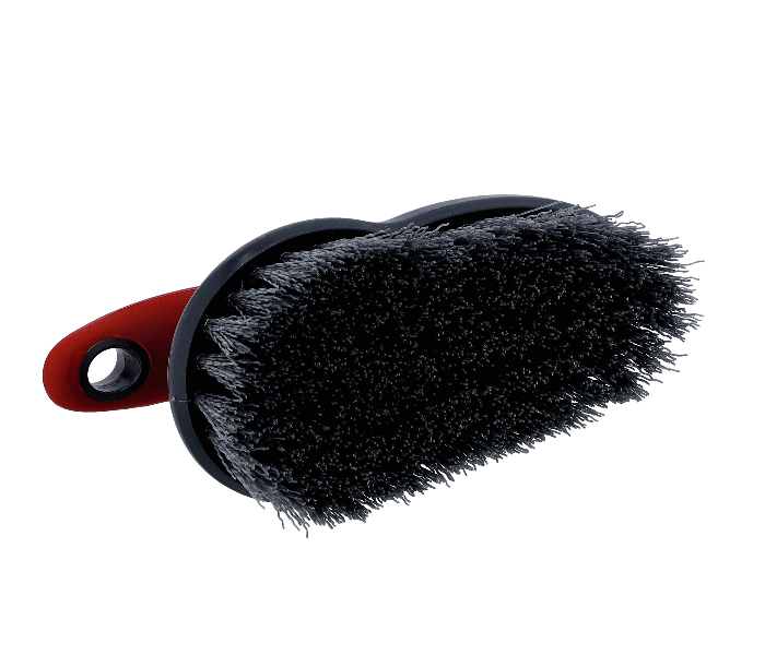 Delcasa DC1599 Non Slip Scrubbing Brush with Stiff Bristles - Red and Grey - Zoom Image 2