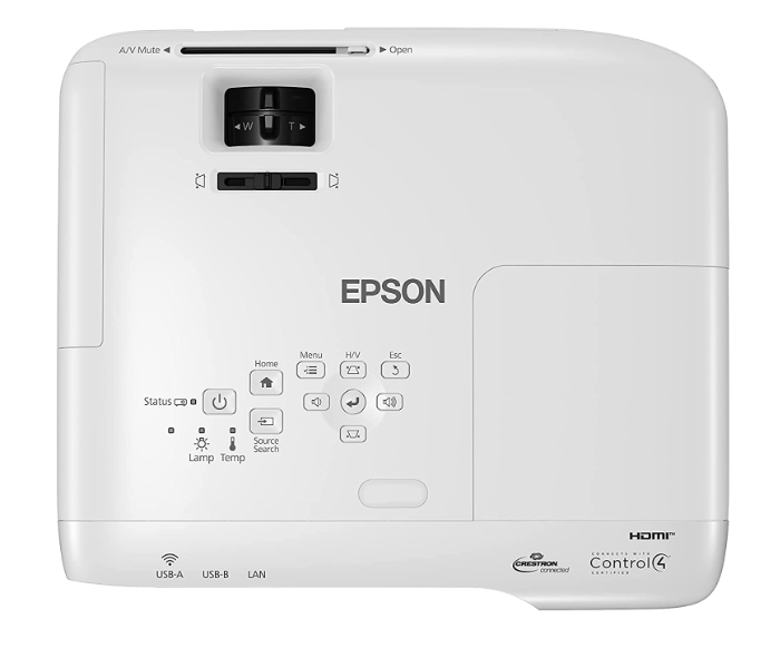 Epson EB-992F WUXGA PowerLite 3 LCD Projector - White - Zoom Image 6