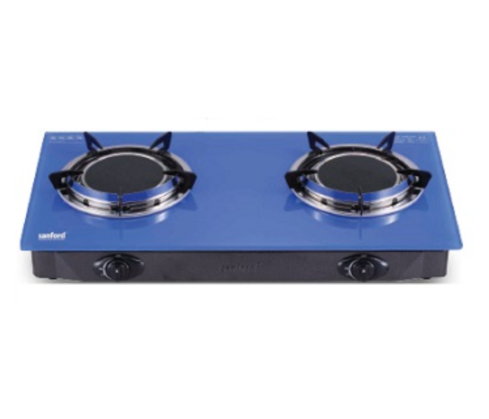 Sanford SF5351GC 2 Burner Infrared Glass Gas Stove - Blue and Black - Zoom Image 1