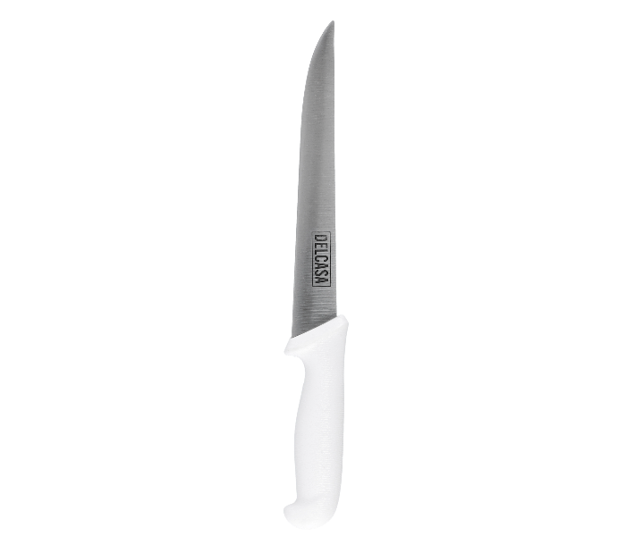 Delcasa DC1829 8 Inch Durable Slicer Knife with Comfortable Handle - White - Zoom Image 2