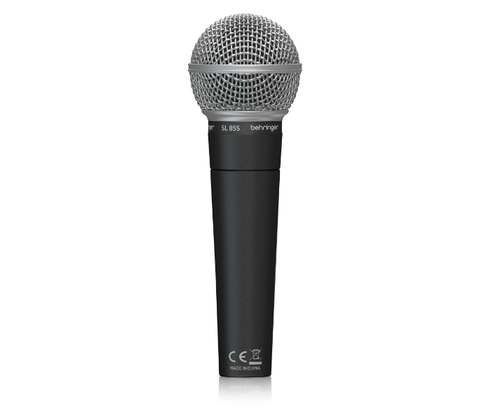 Behringer SL 85S Dynamic Cardioid Microphone with Switch - Black and Silver - Zoom Image 4