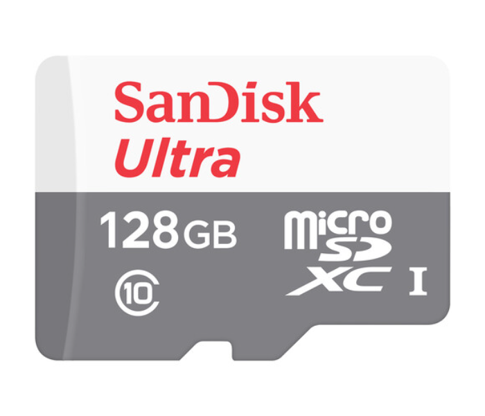 SanDisk SDSQUNR-128G-GN3MN Ultra microSDXC 100MBps Class 10 UHS-I Memory Card 128GB - Zoom Image 1