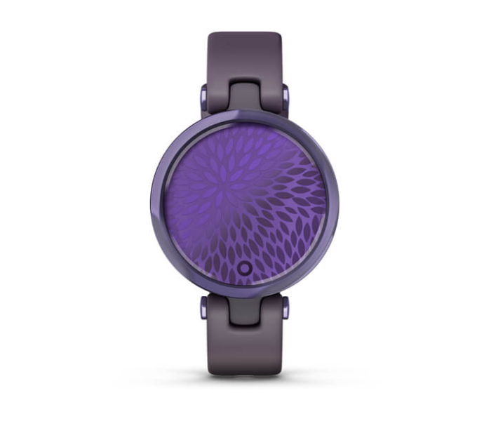 Garmin 010-02384-12 Lily Sport Smartwatch with Bezel Deep Orchid Case and Silicone Band - Midnight Orchid - Zoom Image 2