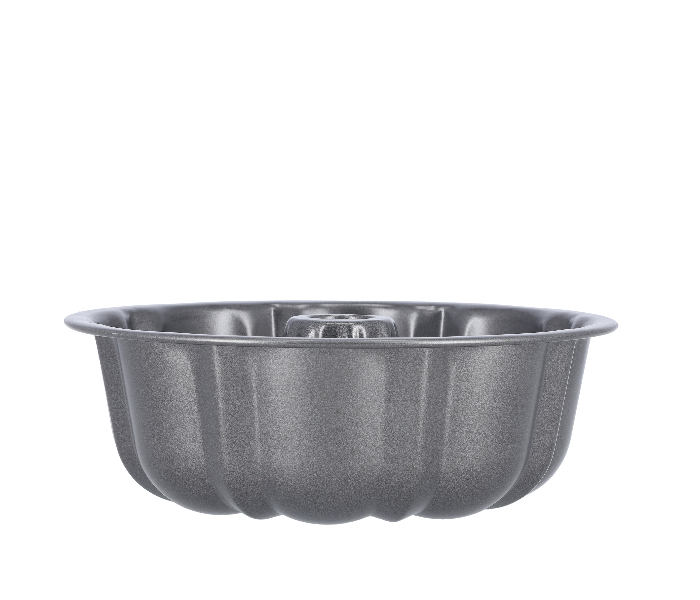 Delcasa DC2043 24.5x8 CM Carbon Steel  Charlotte Bundform Mould Pan -Grey - Zoom Image 2