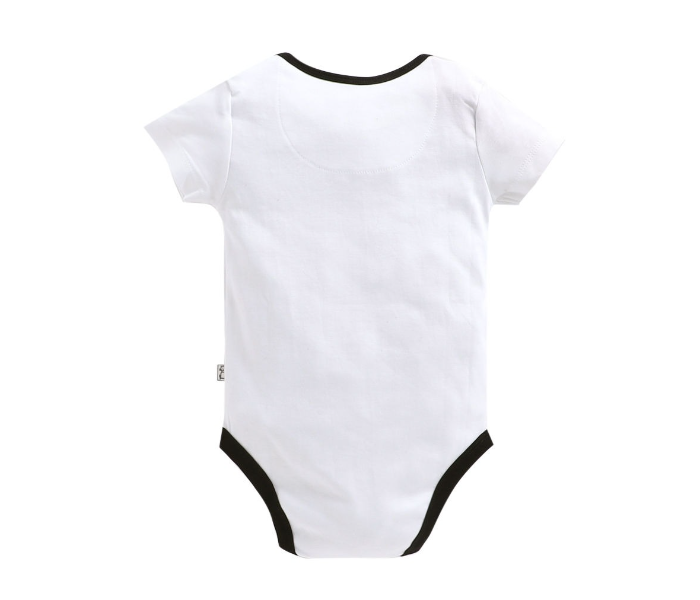 Hugs and Kisses SU19SSV29 0-3Month The Seafarer Newborn Onesies -White - Zoom Image 2