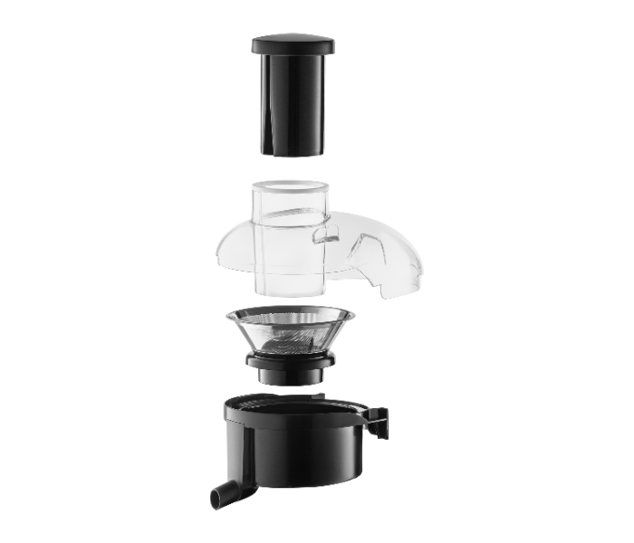 Sencor SJE741SS 400W 2Speed Juicer with Triple Engine Protection -Black and Silver - Zoom Image 7