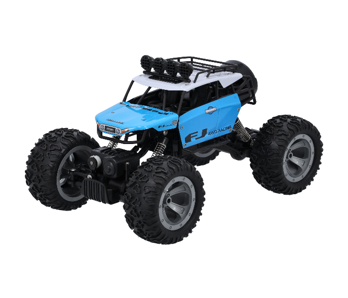 Merriboy MBRC1672 FJ 4 Wheel Multi-Terran Remote Control Off Road Racing Vehicle with Shock Absorbers and Rubber Tires for Kids - Blue and Black - Zoom Image 8