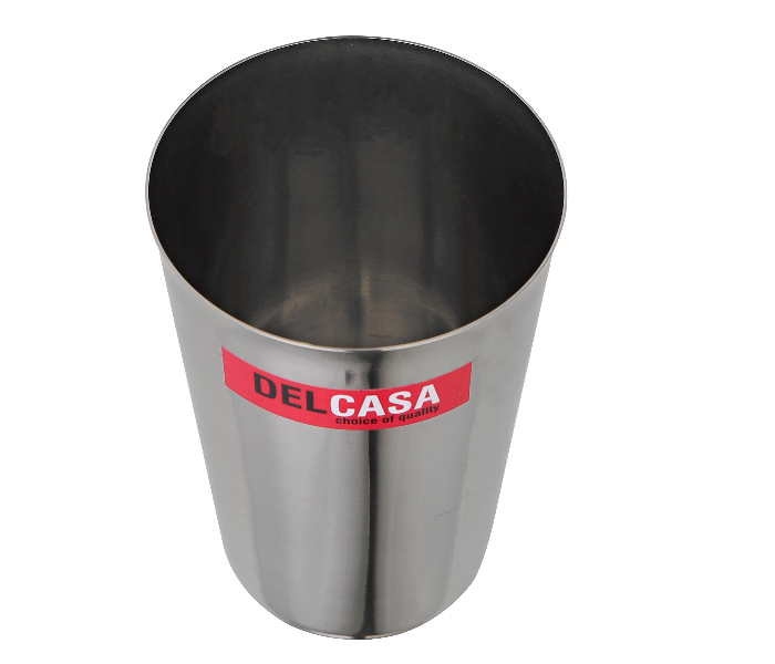 Delcasa DC2204 0.080Gram Stainless Steel Plain Drinking Glass - Silver - Zoom Image 2