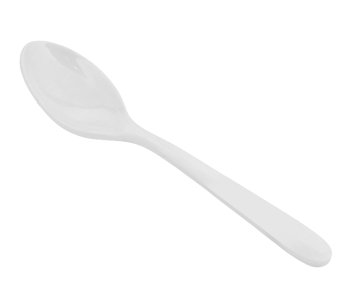 Delcasa DC2335 Melamine Spoon - White - Zoom Image 2