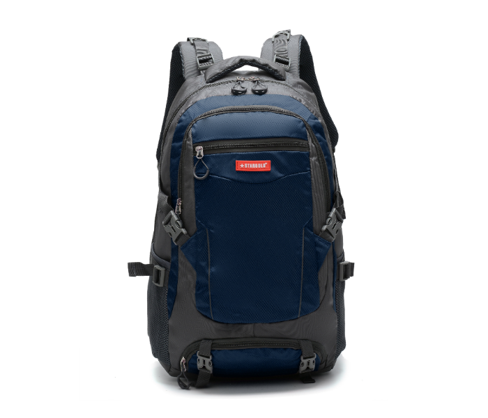 Stargold  SG-BP280 22 Inch Luxury Casual Big Space Travel Backpack - Navy Blue and Grey - Zoom Image 1