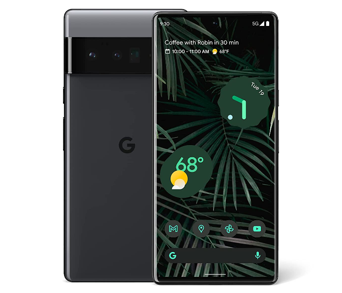 Google Pixel 6 Pro 12GB RAM 256GB with Google Tensor 5G Smartphone - Stormy Black - Zoom Image 3