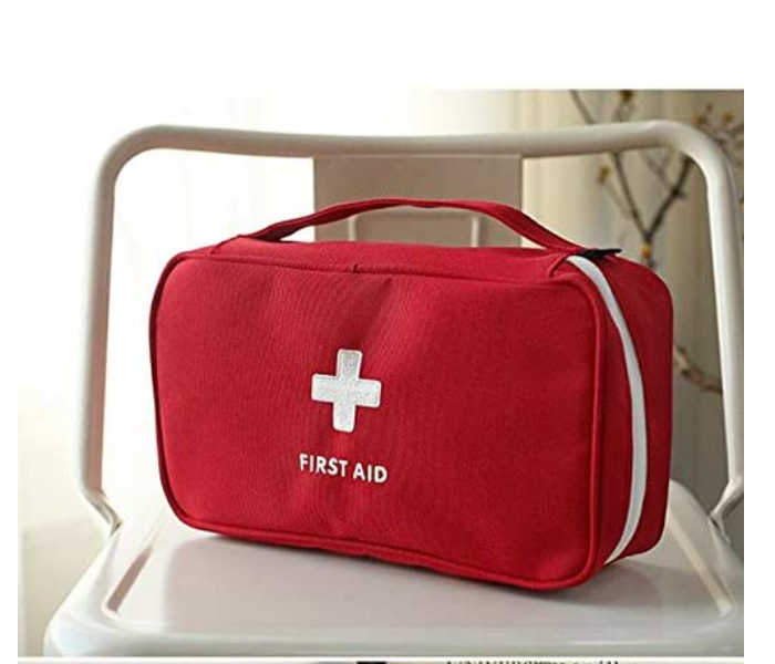 Portable First Aid Kit Bag - Red - Zoom Image 4