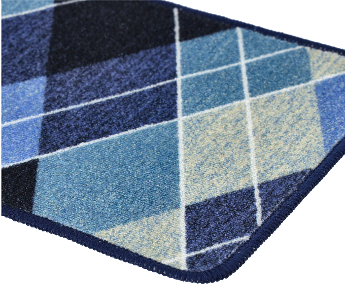 Delcasa DC2000 38x58CM Indoor-Outdoor Water Absorbing  Door Mat -Blue - Zoom Image 4