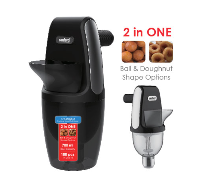 Sanford SF6450SBM 2 in 1 Portable Sweet Ball Maker - Black - Zoom Image