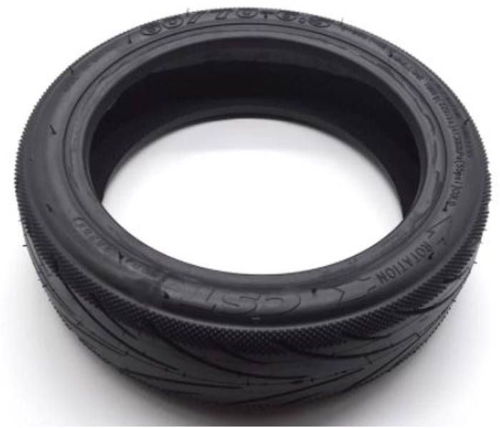 Electric Scooter Tubeless Vacuum Tyre for Ninebot MAX G30 KickScooter - Black - Zoom Image 2