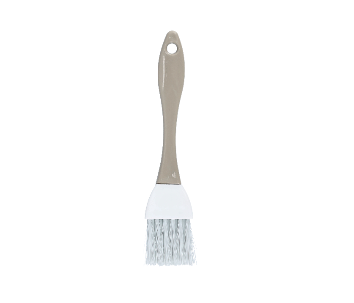 Delcasa DC1984 Durable Flat Egg Brush -Grey and White - Zoom Image 1