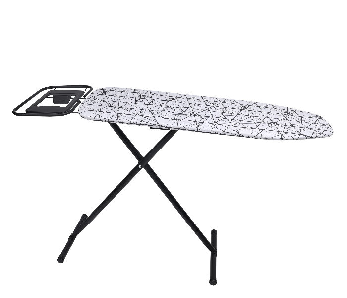 Delcasa DC1979 124X38 cm Turkey Vibgyor Ironing Board -Black and White - Zoom Image 1