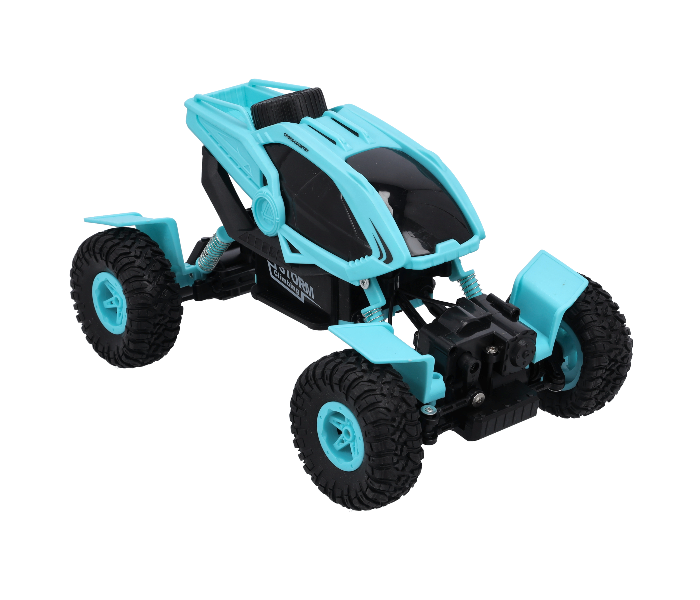 Merriboy MBRC1999 4 Wheel Remote Control MKB Scrambler Rock Climbing Toy Car for Kids - Blue and Black - Zoom Image 5