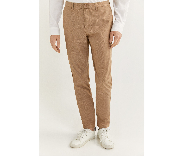 Springfield 155706854 Size 42 Chinos for Men - Beige - Zoom Image 1