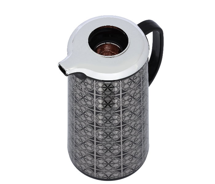 Delcasa DC2048 1Liter Stainless Steel Leak-Resistant Double Wall Vacuum Flask -Silver And Black - Zoom Image 2