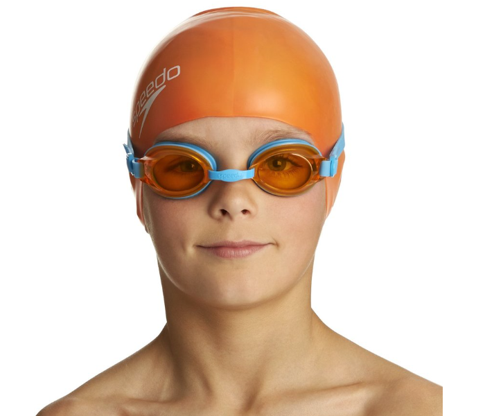 Speedo Jet Junior Swimming Set for Children - Orange and Blue - Zoom Image 1