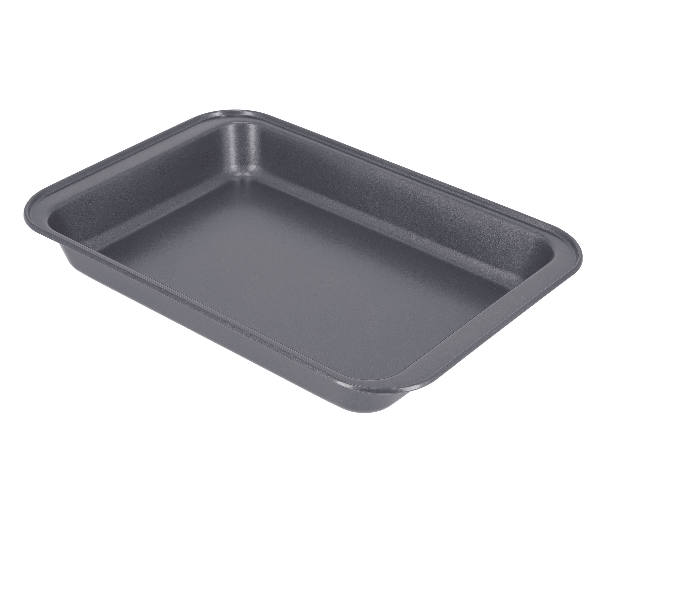 Delcasa DC2035 32×22×5CM  Non-Stick Coating Rectangle Roaster Pan -Grey - Zoom Image 4