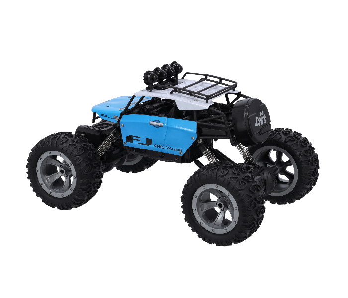 Merriboy MBRC1672 FJ 4 Wheel Multi-Terran Remote Control Off Road Racing Vehicle with Shock Absorbers and Rubber Tires for Kids - Blue and Black - Zoom Image 4